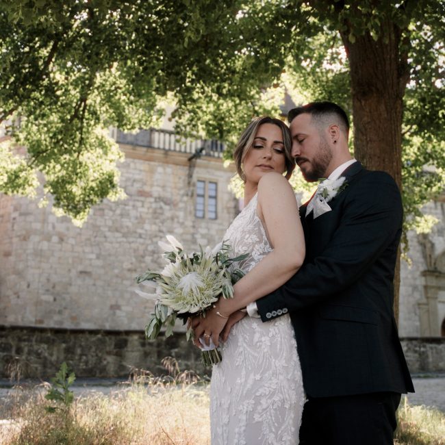 Ein besonderer Moment aus dem Hochzeitsfilm von Jessica & Luca, aufgenommen von Marcel-Hochzeitsvideo.de, der die Liebe und Freude des Paares an ihrem besonderen Tag festhält.